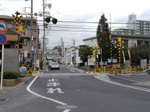 駅前の様子